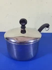 Farberware Vintage Aluminum Clad Stainless Steel 1 Quart Sauce Pan With Lid Nice Used. Price: $9.74.