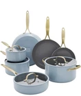 Greenpan Jewel Pro 11 Piece Ceramic Nonstick Cookware Set New. Price: $185.00.