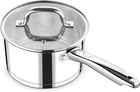 P&p Chef 3 Quart Saucepan With Lid Set, Stainless Steel Small Cooking Pot Induct New. Price: $34.02.