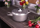 Vtg Macy Tools Of The Trade Illumina Non-stick 2 Quart Covered Stock Pot Used. Price: $27.00.