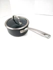 Cuisinart 1.5 Qt Nonstick Saucepan Pot W/glass Lid Hard Anodized Model 681195-16 Used. Price: $24.95.