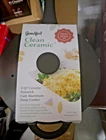 Goodful Clean Ceramic 3 Qt Nonstick Cast Aluminum Deep Cooker -new. Price: $59.99.
