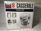 Nib 8 Quart Tools Of The Day Trade Stainless Steel Casserole With Glass Lis New. Price: $40.00.