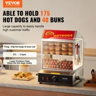 28.5QT Hot Dog Steamer 2-TIER 86-185F Stainless Bun Warmer New. Price: $218.99.