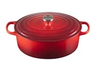 Le Creuset Signature Oval Dutch Oven, 8 Qt. Cerise - New. Price: $379.99.