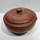 Vtg Joyce Chen 2 Qt Terracotta Good Earth Pot Veg Rice Meat Cooker Steamer Used. Price: $35.00.
