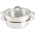 Oster Sangerfield 3 Piece 11" Stainless Steel Everyday Pan Steamer & Lid New. Price: $58.74.