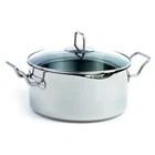 Norpro Krona S/s 5QT Vented Pot With Straining Lid New. Price: $78.21.