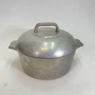 Wagner Ware Magnalite Sidney-o- Cast Aluminum 5 Qt Dutch Oven 4248-P W/ Lid Usa Used. Price: $48.97.