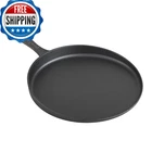 Goodcook Pre-seasoned Cast Iron Pizza Pan, 10.5" Round Skillet, Oven Safe New. Price: $48.84.