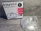 Instant Pot Tempered Glass Lid, Stainless Steele Rim Clear 7.6 Inch Mini 3 Quart New. Price: $24.99.