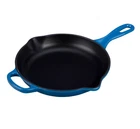 Creuset Signature Enameled Cast Iron Skillet Fry Pans New. Price: $138.00.