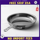 Hestan Nanobond Titanium Stainless Steel Skillet Fry Pan 8.5'' - Import Fee New. Price: $129.99.