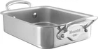 Mauviel M'minis Stainless Steel Rectangular Roasting Pan, 7.1 X 5.5 Inch New. Price: $185.00.