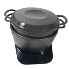 Vermicular Musui-kamado Cast Iron Induction Cooker 4-QT Charcoal Used Scuffed. Price: $475.00.