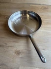 Demeyere 11.5 18/10 Stainless Steel Skillet Induction Frying Pan Belgium No Lid Used. Price: $129.97.