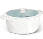 Michelangelo 8-QUART Soup Pot With Lid Nonstick Large Ceramic Stock For... New. Price: $54.04.