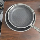 Viking 3-PLY Non Stick Frying Pans 2-PIECE Hybrid Plus Stainless Steel 9.5 & 11" Used. Price: $76.99.