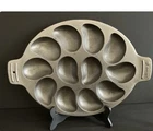 Outset Oyster Grill Pan Cast Iron 19.25 Inch New. Price: $45.00.