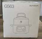 Buydeem G563 5-QUART Electric Food Steamer/cooker One Touch Sealed New. Price: $210.10.
