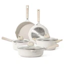 8-PIECE Induction Kitchen Cookware Set Beige Granite By Carote New. Price: $60.00.