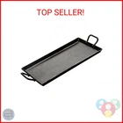 Lodge 18 Inch Pre-seasoned Carbon Steel Griddle Unparalleled Heat Retention New. Price: $105.34.