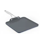 Premier 11" Square Nonstick Griddle - Midnight Blue Ceramic Cookware New. Price: $132.99.