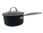 Greenpan Chatham Hard Anodized Healthy Ceramic Nonstick, 3QT Saucepan Pot Lid, New. Price: $59.99.