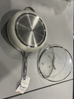 Goodful 4QT Titanium Reinforced Ceramic Non-stick Cooker With Glass Lid Gray New. Price: $88.34.