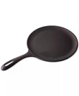 41$ Victoria Preseasoned Cast Iron 10.5" Griddle Pan With Long Handle Black New. Price: $29.00.