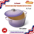 Creuset Signature Deep Round Dutch Oven 6.5 Qt Enameled Cast Iron New. Price: $255.95.