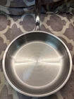 Delarlo Stainless Steel 10 Frying Pan Skillet 3-PLY Healthy Cooking Induction New. Price: $49.99.