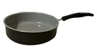 Cuisinart Ceramica Xt Saute Pan 3-QUART Non-stick Black/gray 10-INCH Used. Price: $13.99.