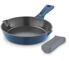 Zakarian By Dash 8" Cast Iron Skillet W/ Silicone Handle New. Price: $35.10.