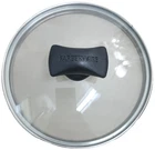 Farberware Replacement Glass Lid 6 Inch Outer 5.5 Inner Rim Pot Cover Black Knob Used. Price: $10.00.