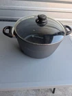 Swiss Diamond Hd Classic Nonstick Stock Pot With Glass Lid, 5.5 Quart - New Used. Price: $29.25.