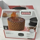 Kaiser Springform Pan Stainless Steel Black 24 Cm New. Price: $25.00.