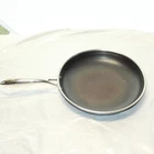 Hexclad 12 Inch Hybrid Nonstick Oven And Dishwasher Safe Frying Pan - Lid Used. Price: $29.95.
