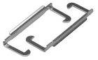 Piazza Pair Drop-down Handles Stainless Steel For Gastronorm Pan New. Price: $49.00.