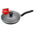 T-fal Simply Cook 10.5" Nonstick Fry Pan With Lid Black New. Price: $32.49.
