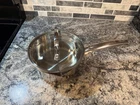 Thomas Rosenthal - Stainless Steel 1 Liter Cook & Pour Saucepan W/ Glass Lid Used. Price: $35.99.