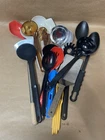 20PC Kitchen Utensil Lot Calphalon Farberware Ultratemp Ladles Spoons Used. Price: $24.99.