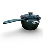 Creuset Signature 2.25 Qt Cast Iron Saucepan Artichaut Enameled New. Price: $273.70.