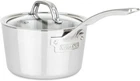 Contemporary 3-PLY Stainless Steel With Glass Lid, 2.4 Quart New. Price: $140.10.