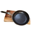 Hexclad Hybrid Ceramic Nonstick 10-INCH Frying Pan, Stay-cool Handle,dishwasher Used. Price: $60.00.