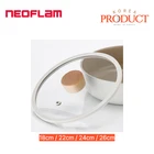 Neoflam Fika Glass Lid 18CM/22CM/24CM/26CM (pots And Pans Are Not Included) New. Price: $32.50.