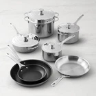 Creuset Signature 12-PIECE Stainless Steel Cookware Induction Ready New. Price: $599.00.