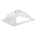 Winco Dome Cover With Side Cut, Half Size, Polycarbonate New. Price: $26.84.