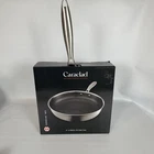 Caraclad Hex 11" Hybrid Frying Pan Stainless Aluminum Core Non-stick Cool Grip New. Price: $37.99.