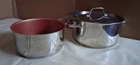 Nuwave Induction Set Of 5.5 Qt & Stock Pots W/a Lid Duralon #32039 Bl Used. Price: $45.95.